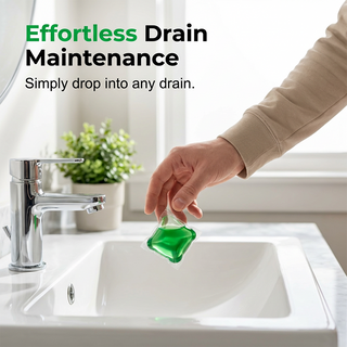 PureDrain – Dissolvable Drain Cleaning & Freshening Pods