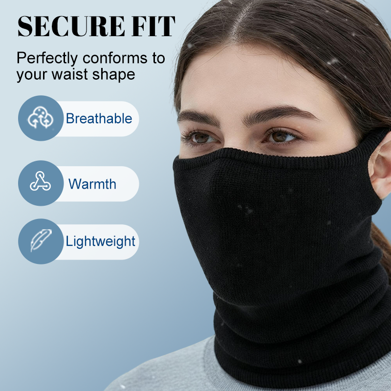 CozyShield – Warm Neck Gaiter Face Mask