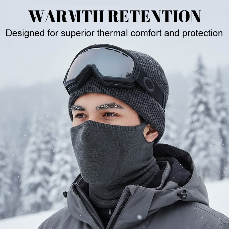 CozyShield – Warm Neck Gaiter Face Mask
