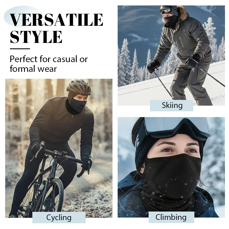 CozyShield – Warm Neck Gaiter Face Mask