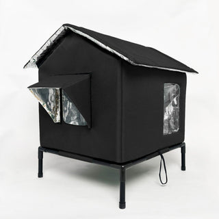 WhiskerHaven – Premium Outdoor Cat House