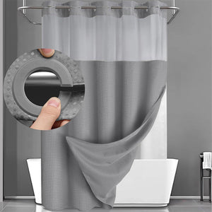 SpaLuxe – Waffle Weave Luxury Shower Curtain