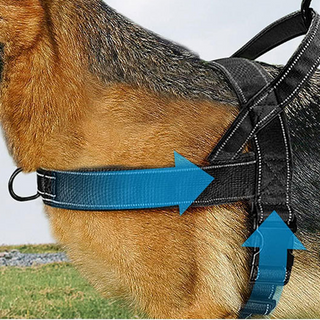 ForceGrip - Tactical Dog Harness with Control Handle