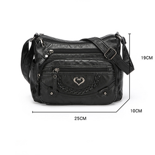 LunaLuxe – Women's Multi-Pocket Crossbody Bag