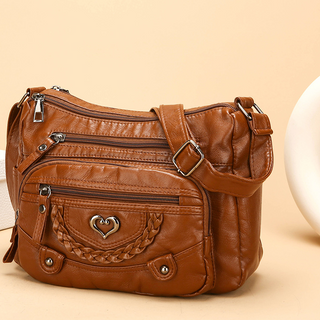 LunaLuxe – Women's Multi-Pocket Crossbody Bag