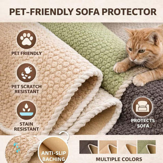 PawLuxe – Ultra-Soft Non-Slip Pet-Friendly Sofa Cover