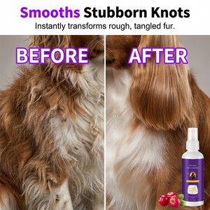 CoatGlow – Nourishing Knot Release Spray for Dogs & Cats
