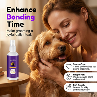 CoatGlow – Nourishing Knot Release Spray for Dogs & Cats