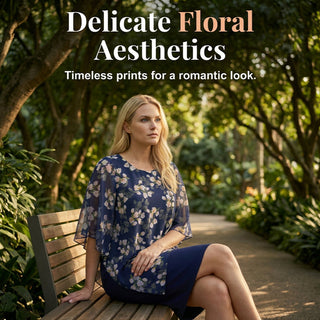 BellaFlora – Elegant Two-Piece Dress Set