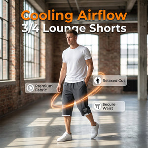 CoolStride – Breathable Comfort Capri Shorts