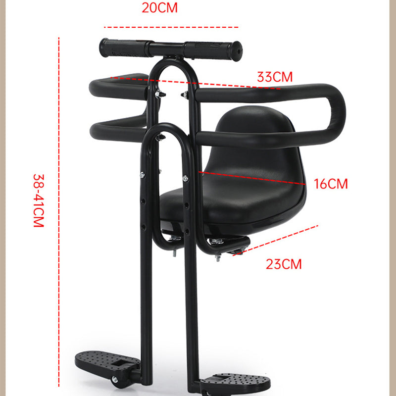 SafeRide – Front-Mounted Kids Bike Seat