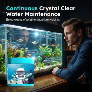 CrystalAqua – Premium Fish Tank Purification Tablets