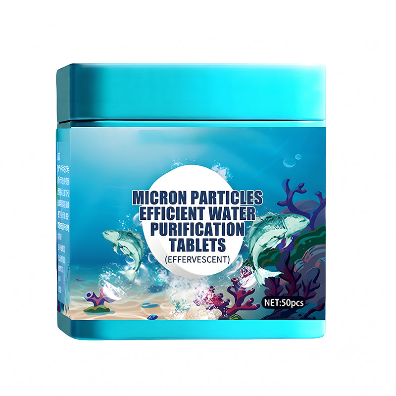 CrystalAqua – Premium Fish Tank Purification Tablets