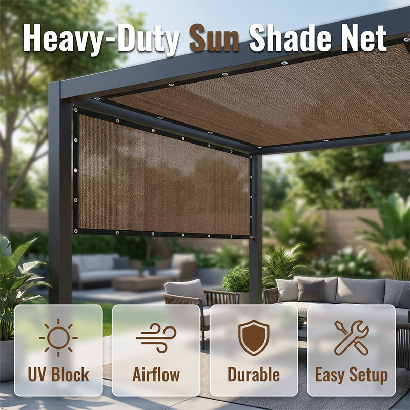 ShadeWeave – UV-Resistant Cooling Sunshade