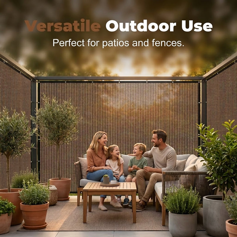 ShadeWeave – UV-Resistant Cooling Sunshade