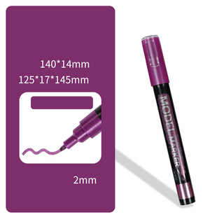 ShineCraft – Premium Multi-Color Metallic Marker Set