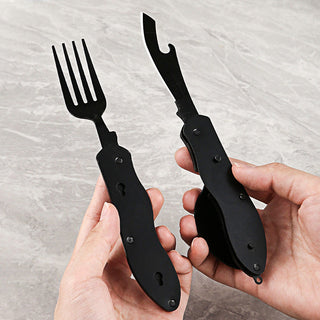 TrailMate – 4-in-1 Folding Outdoor Tableware Set
