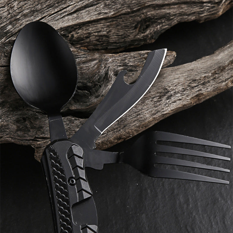 TrailMate – 4-in-1 Folding Outdoor Tableware Set