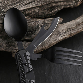 TrailMate – 4-in-1 Folding Outdoor Tableware Set
