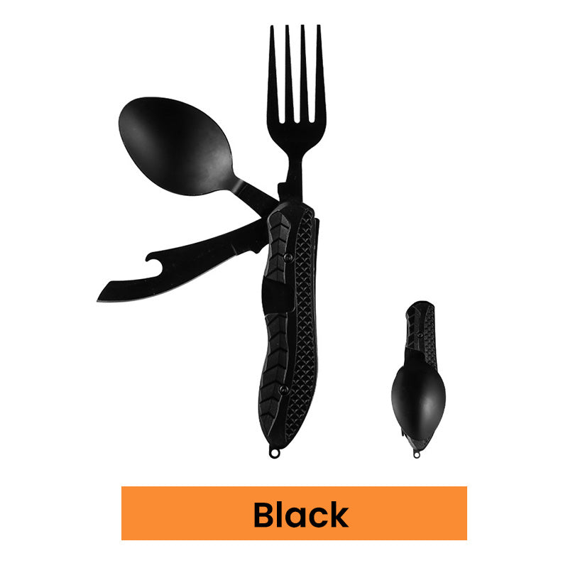TrailMate – 4-in-1 Folding Outdoor Tableware Set