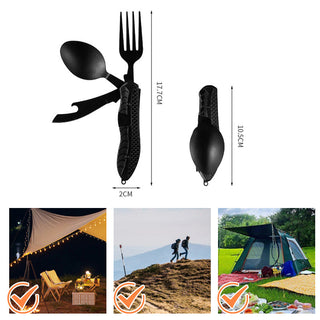 TrailMate – 4-in-1 Folding Outdoor Tableware Set