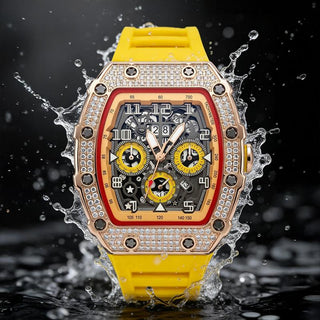 LuxeSpark – Rhinestone Embellished Watch