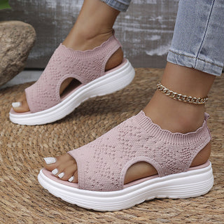 FlexWalk – Breathable Platform Sandals