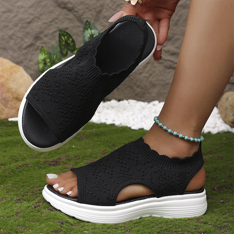 FlexWalk – Breathable Platform Sandals