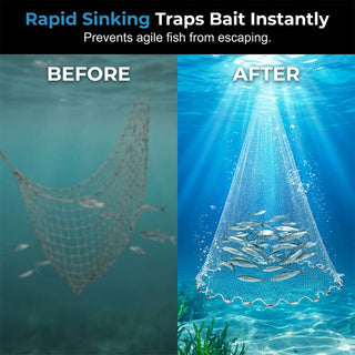CastPro – Premium Easy-Throw Fishing Cast Net
