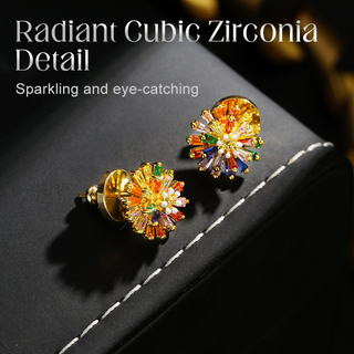 FireGlow – Colorful Firework Stud Earrings