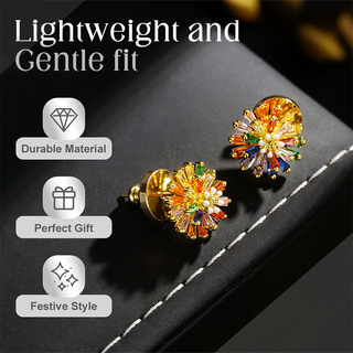 FireGlow – Colorful Firework Stud Earrings