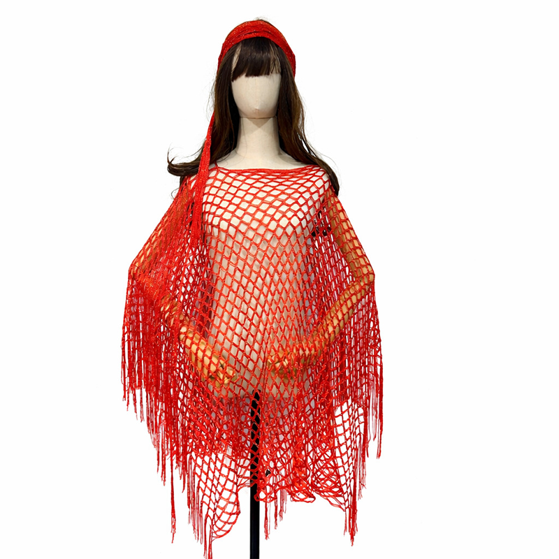 Marnie - Oversized Tassel Swimwear Cover-Up