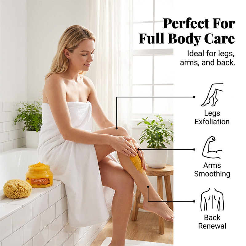 DermaGlow – Gentle Skin Brightening Scrub
