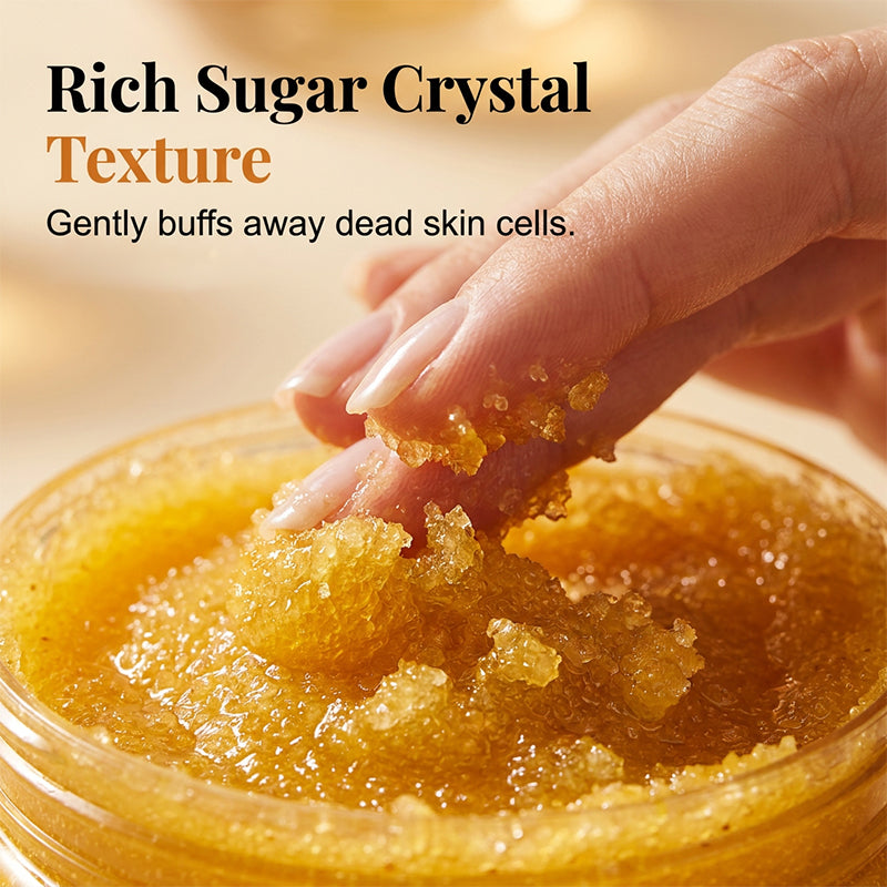 DermaGlow – Gentle Skin Brightening Scrub