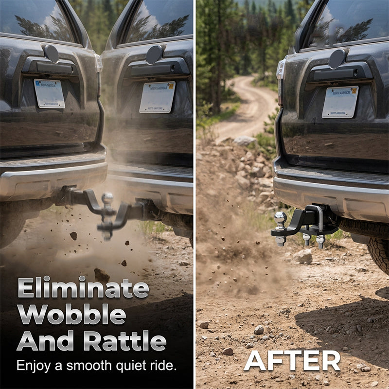 TowGuard – Heavy-Duty Anti-Rattle Hitch Tightener