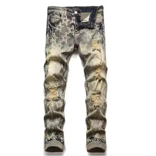 UrbanEdge – Premium Slim Fit Ripped Denim Jeans