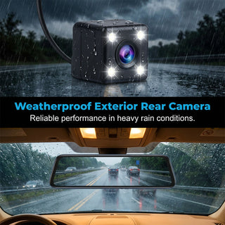 DriveGuard – Dual Lens Rearview Mirror Dash Cam