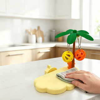 CloudPerch – Cute Cloud-Shaped Bird Resting Platform