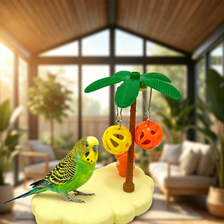 CloudPerch – Cute Cloud-Shaped Bird Resting Platform