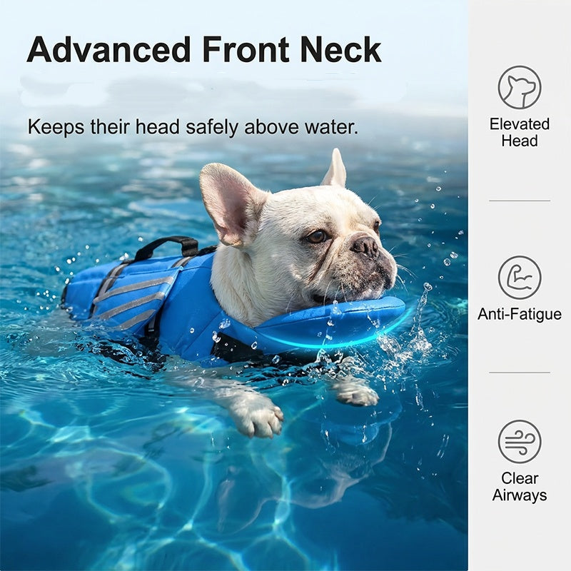 AquaAngel – Reflective Angel Wing Dog Life Jacket