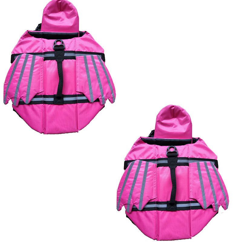 AquaAngel – Reflective Angel Wing Dog Life Jacket