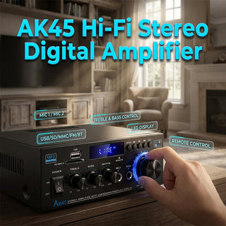 AmpVibe – 5-in-1 Stereo Entertainment Amplifier