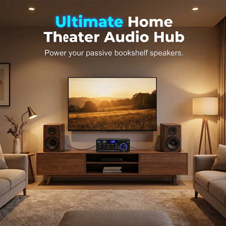 AmpVibe – 5-in-1 Stereo Entertainment Amplifier