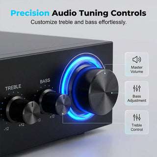 AmpVibe – 5-in-1 Stereo Entertainment Amplifier