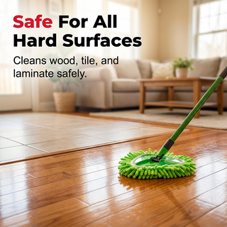 MopEase – High-Absorption Chenille Floor Cleaning Pad