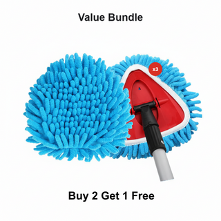 MopEase – High-Absorption Chenille Floor Cleaning Pad