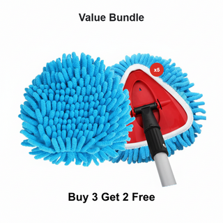 MopEase – High-Absorption Chenille Floor Cleaning Pad
