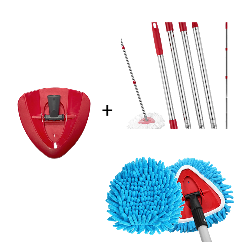 MopEase – High-Absorption Chenille Floor Cleaning Pad
