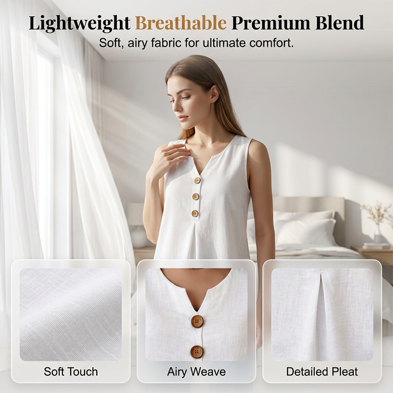 SummerFlow – Breathable Relaxed Fit Women's Top