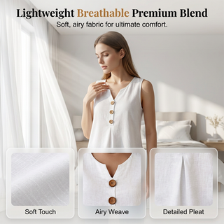 SummerFlow – Breathable Relaxed Fit Women's Top